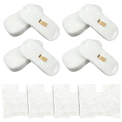 HZ2000 HZ2002 HZ251 Filters Replacement for Shark Vacuum, 4 Pack