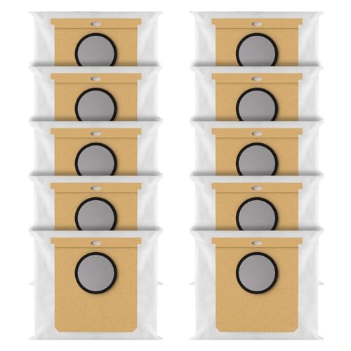 L60 Replacement Dust bags for eufy L50 SES, L60 SES Self-Empty Station, 10 Pack - color: 10 Pack