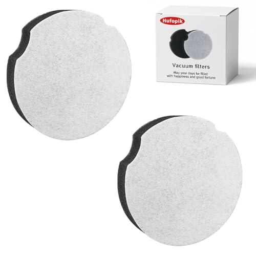 2 Pcs Filter Replacement suitable for Bissell Powerforce Compact Lightweight Upright 2112 1520 for Bissel Turbo Bagless 2690 Vacuum Cleaner - size: 4.33*0.83