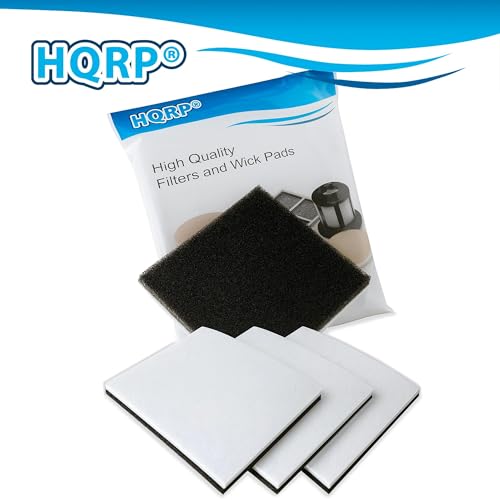 HQRP 4-Pack Foam Filter compatible with Kenmore Progressive & Whispertone CF-1 86883 86880, Panasonic MCV9568, for 116.21714, 21514, 21614, 23613 Canister Vacuum Cleaners