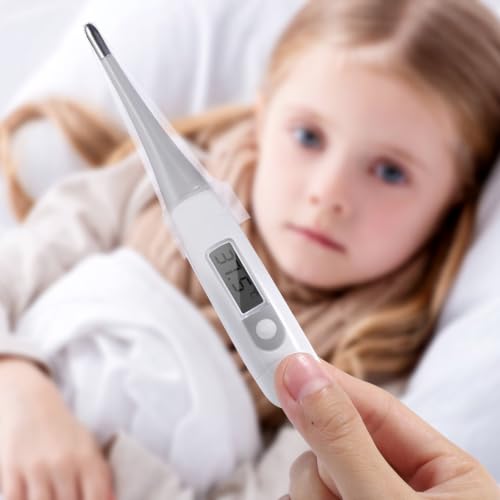 FRCOLOR 100pcs Disposable Digital Covers Easy to Install Probe Sleeves for Home and Use Compatible Digital Thermometers Protects Against