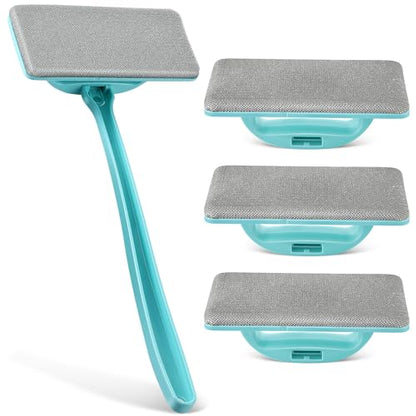 Enhon Window Screen Cleaner Brush, Mesh Window Cleaning Brush Kit (5 Pack)