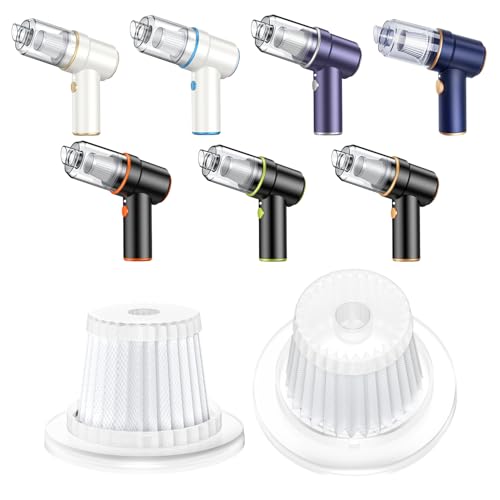KMM 2 Pack Washable HEPA Replacement Filters for KMM LT-117C Car Vacuum