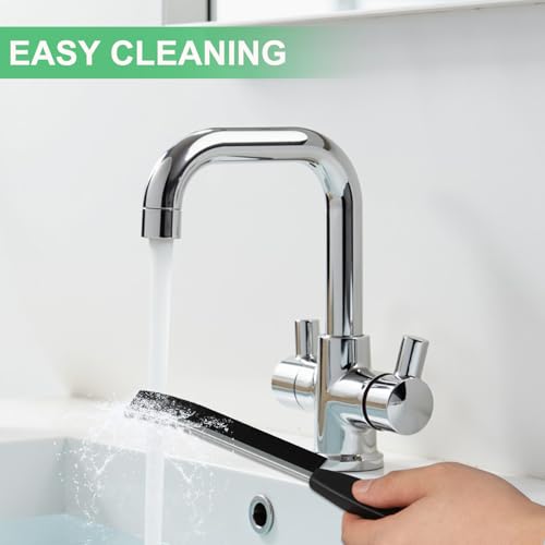 Crevice Cleaning Brush Hard Bristled, Grout Cleaner Brush, Multifunctional Thin Gap Scrub Brush, Bathroom Cleaner Tools for Household Use, Kitchen, Window, Toilet, Grout, Faucets(3PCS Frtosted White) - color: Frtosted White