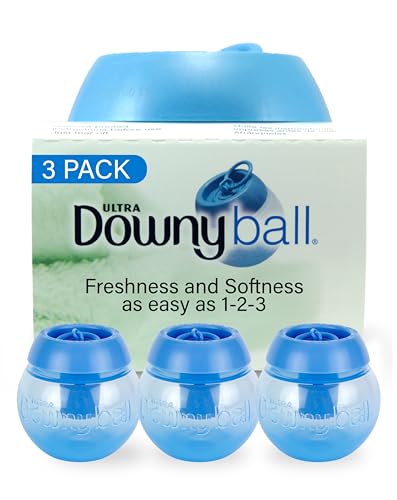 Downy Fabric Softener Dispenser Ball, -3 pk - size: 1 Count (Pack of 3)