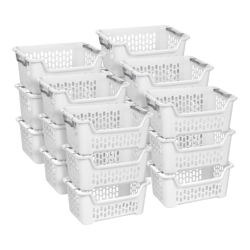 Sterilite Rectangular Laundry Basket, Plastic Clothes Hamper, 18-Pack - size: 18-Pack