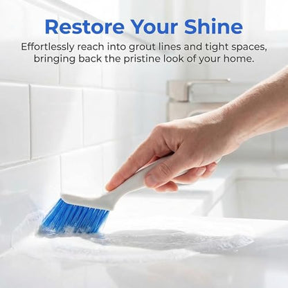 3PCS Crevice Brush Gap Deep Cleaning Brush Small Detail Kitchen Scrub Brush Window Groove Sliding Door Track Home Cleaning Brush