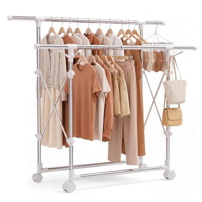 Clothes Drying Rack Foldable,Portable Laundry Collapsible