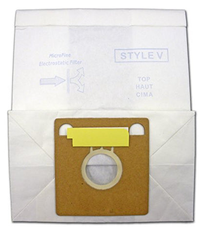 EnviroCare Replacement Micro Filtration Vacuum Cleaner Dust Bags for Eureka Style V Canisters 9 Bags