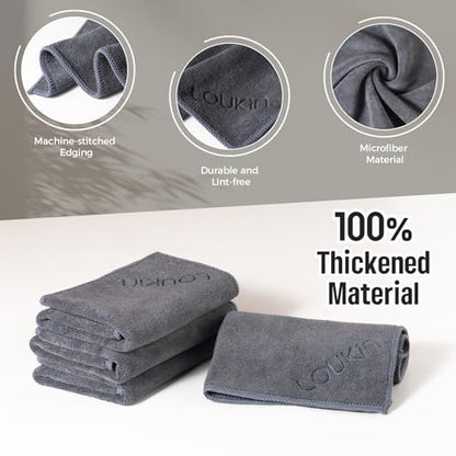 loukin Magnetic Whiteboard Cloth, Thick Microfiber Cloth with Cleaner