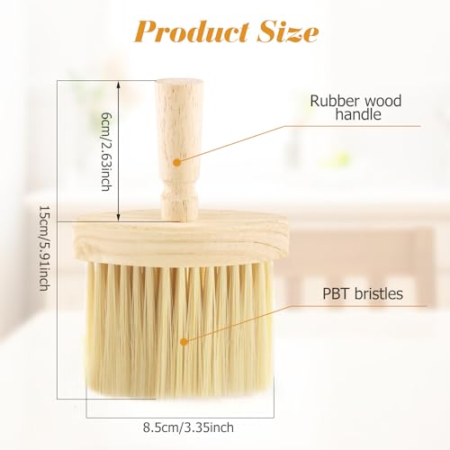 4pcs Wooden Window Groove Cleaning Brushs Soft Bristles Wood Handle Dust Brush Crevice Tool Brush for Keyboard Car Corners Gaps Home Removal Dust