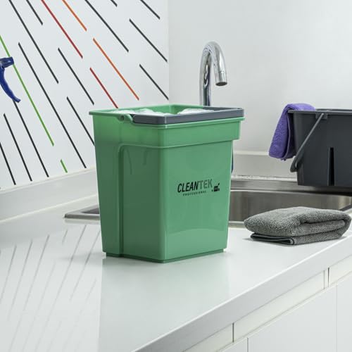Restaurantware 4 qt Green Cleaning Bucket - color: Green, size: 4 Quarts