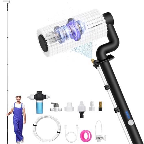 20FT Water-Fed Washing Kit with Soap-Dispenser