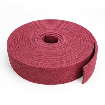 Maroon General Purpose Scuff Pads, Scuffing, Scouring Pad, Sanding, Paint Primer Prep Scratch - Surface Preparation Pad Car Auto Body Woodworking 7447-Premium, 3 Inches * 30 Feet - color: Maroon, style: 3 Inches * 30 Feet