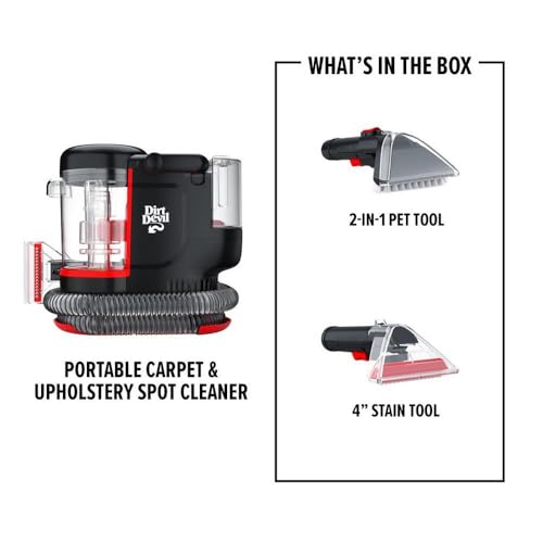Dirt Devil Portable Spot Cleaner Machine for Carpet and Upholstery - style: Portable Spot