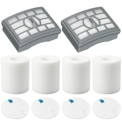 Lemige Vacuum Filters Replacement for Shark Rotator Professional Lift-Away - color: Gray-2+4 Pack