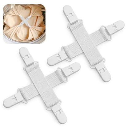 2 Pcs Bed Sheet Detangler, WAD Free Laundry Tool
