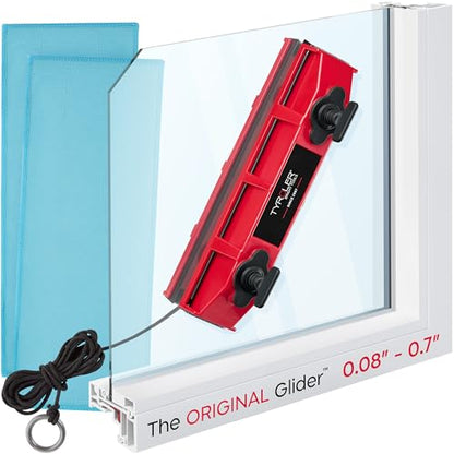 Tyroler Magnetic Window Cleaner Tool Fits Windows 0.1"-0.7" | Glider D2 AFC