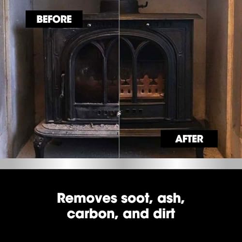 Furniture Clinic Stove Glass & Metal Cleaner, Removes Soot & Ash - style: Cleaner