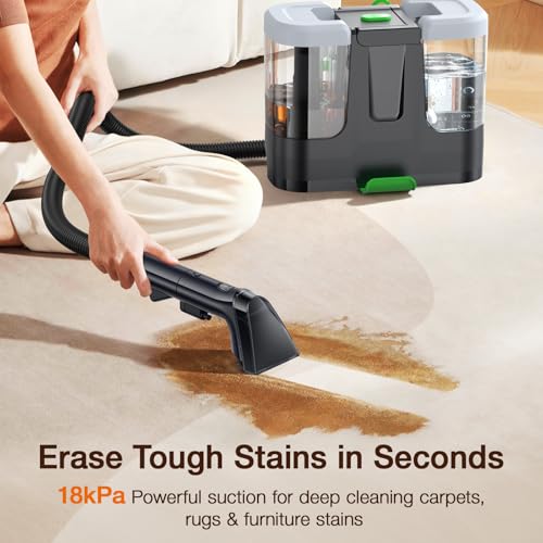 Carpet Cleaner Machine,Deep Cleaner Machine for Rug Cleaner & Couch Cleaner - color: Arctic White