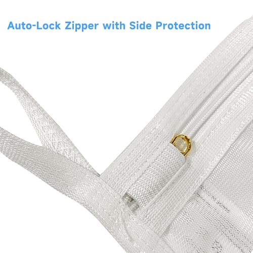 GOGOODA 3 Pack Delicates Laundry Bags, Fine Mesh Wash Bag with Hanging Loop - size: 3 Large