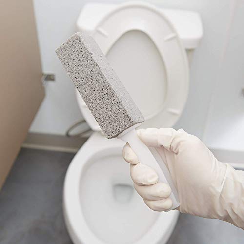 PUMIE Toilet Bowl Ring Remover, TBR-6, Pumice Stone with Handle, Removes Unsightly Toilet Rings and Stains from Toilets; Sinks; Tubs; Showers, Safe for Porcelain, Pack of 3 - size: 1 Count (Pack of 3)