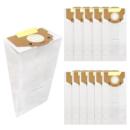 12 Packs Replacement Vacuum Bags Compatible with Eureka RR, Part# 61115 Boss Smart Vac 4800 Series, Style RR Upright Vacuum Bags