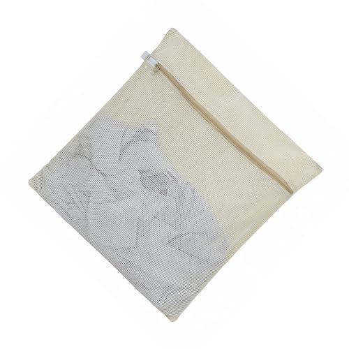 OTraki Durable Cotton Mesh Laundry Bags 16 x 20 Inches Breathable Wash Bags