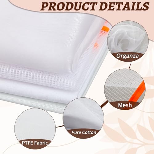 HunnmingRe 4 Types Pressing Cloth for Ironing