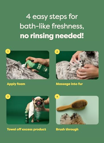Earth Rated Waterless Shampoo & Conditioner, White Tea & Basil, 7 oz - size: No-Rinse Shampoo