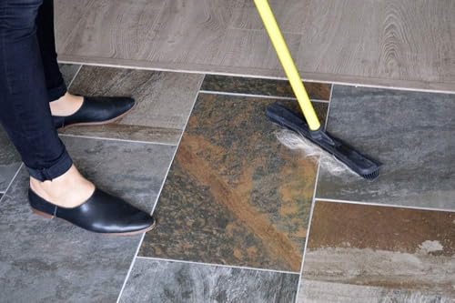 FURemover Pet Hair Removal Rubber Broom, 58" Telescopic Handle with Cloth - color: Furemover Original Broom With Cloth