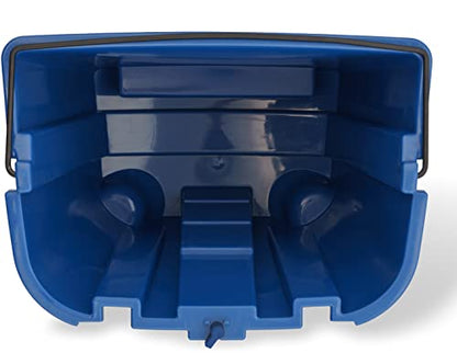 SPARTA 35 Qt Mop Bucket System with Wringer and Insert, Red - color: Red