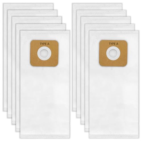 Type A HEPA Vacuum Bags for Riccar R-Series, Vibrance, 2000/4000 - size: 10 Pack