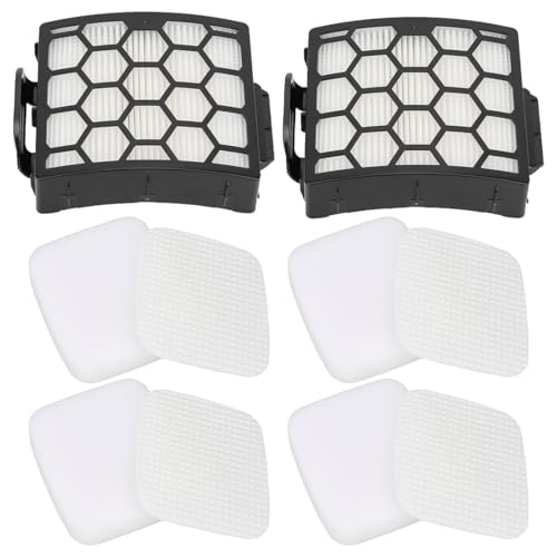 Vacuum Filters Replacement for Shark LA300 LA301 LA322 LA351 LA500 LA502 LA555 LA360 LA362 LA401 LA455 LA702 Rotator Lift-Away ADV DuoClean PowerFins Upright Vacuum 2 HEPA 4 Foam 4 Faux Felt Filters - color: For LA300 etc-2 HEPA Filter, 4 Foam & 4 Faux Fe