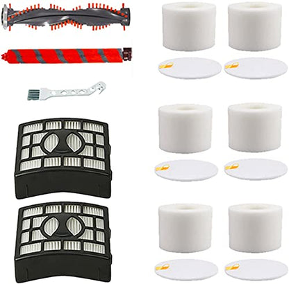 Soft Bristle Brushroll Roller Hepa Foam Filter Replacement Parts for Shark NV800 NV800W NV801 NV801Q NV803 UV810 Vacuum