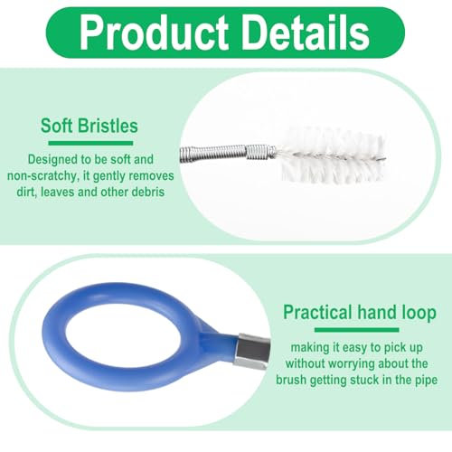 Auto Sunroof Drain Cleaning Tool, 120 Inch Flexible Tube Cleaning Brush - size: 120 Inch kits