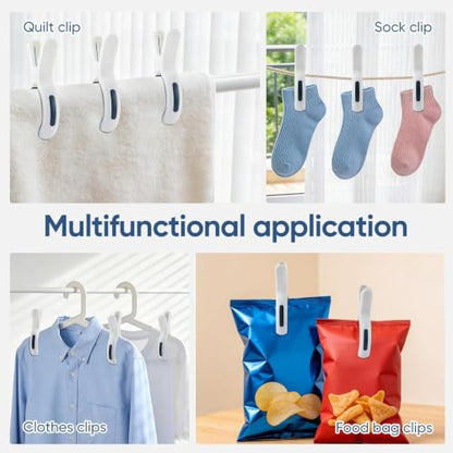 Beach Towel Clips for Beach Chairs, 10 Pack Heavy Duty Towel Clips for for Beach Sun Loungers Pool Chairs Cruise, Strong Grip Clothes Pins for Beach, Pool, Camping, Picnic, Laundry, Beach Accessories