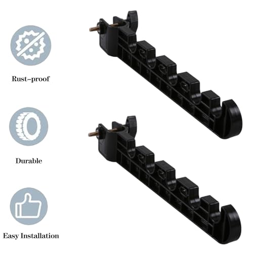 2-Pack RV Ladder Clothes Drying Rack, Fits 1.25" Pipes, Space Saver