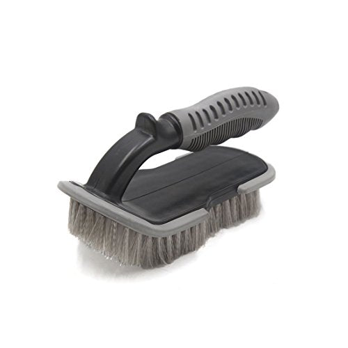uxcell Handle Carpet Mat Chair Scrubbing Cleaning Brush for Home Car 1 Pack