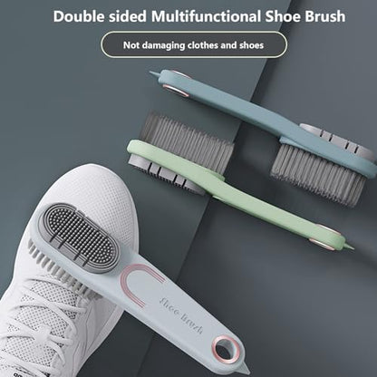 Laundry Stain Brush Clothes Cleaning Brush Double-Sided Soft Bristle Brush