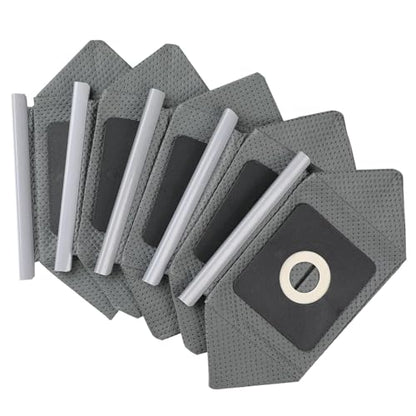 Aspiron Canister Vacuum Cleaner Replacement Bag,5L Large Capacity Dust Bag for AS-CA040,Universal Non-Woven Cloth Bag, Reusable Dust Bags,Vacuum Cleaner Replacement Accessories, 5 Pack - size: 6QT