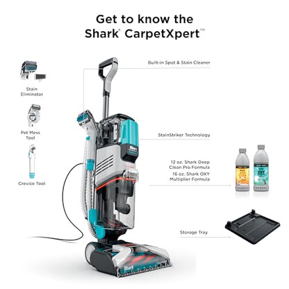 Shark CarpetXpert StainStriker Carpet & Upholstery Cleaner, 3 Tools, EX201 - style: CarpetXpert + StainStriker