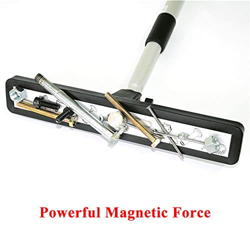 12inch Telescoping Magnetic Sweeper Pickup Tool, 16Lbs Screws Finder - size: 12-inch / 16Lbs Pull