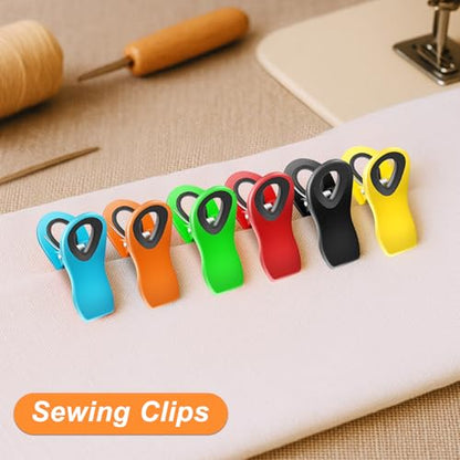 JETMORE 12 Pack Chip Clips Bag Clips, Magnetic Bag Clip for Food Storage - color: 12 Pack