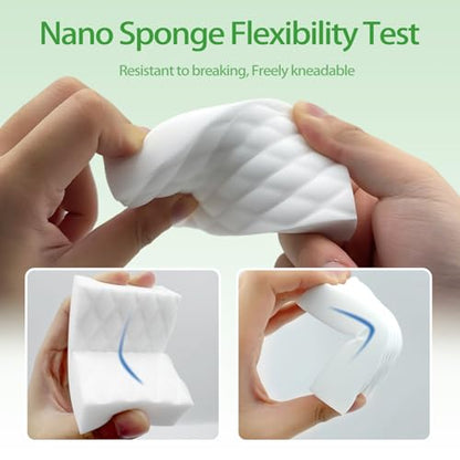 Magic Sponge Eraser 2X Density Melamine Foam Cleaning Water-Activated (10)