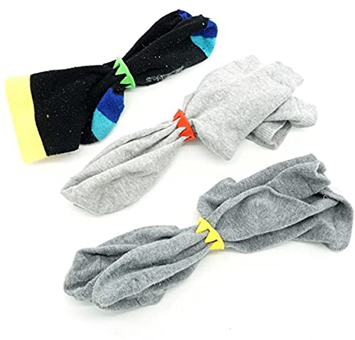 60pcs Sock Rings Sock Clip Holders Locks Washing Sorters Laundry Storage Organization Soft Rubber with 5 Multicolor