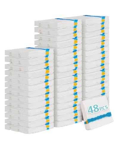 AIR U+ 48 Count Flushable Toilet Brush Refills for Scrubbing Bubbles - color: 48 Refills