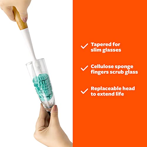 Full Circle Replacement Sponge Head for Glass Act Cleaning Wand