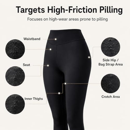 Fabric Shaver for Yoga Pants Leggings Activewear, Electric Lint Shaver, Clothes Pilling Remover for Clothing Yoga Leggings, Safe Shavers to Remove Pilling, Rechargeable Clothes Lint Fuzz Depiller