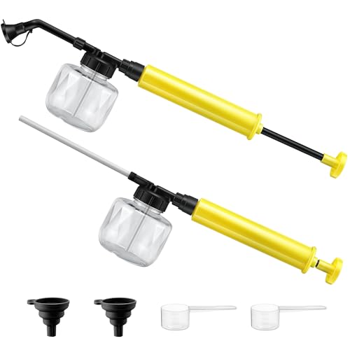 Qualirey Diatomaceous Earth Duster, 250ml Garden Powder Applicator Dispenser, Bulb Duster Sprayer, Home Powder Applicator, Puffer Sprayer for Multi Purpose Indoor & Outdoor(Yellow,2 Pack) - color: Yellow